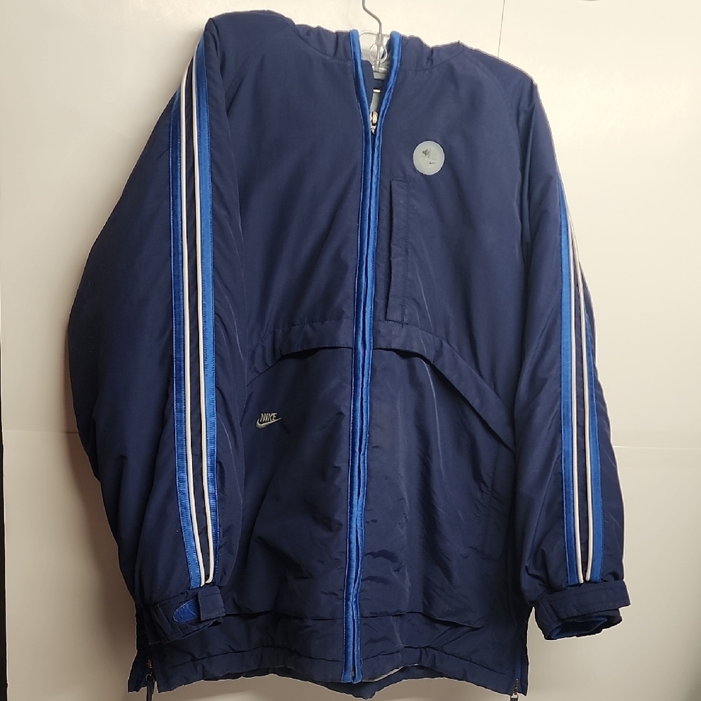 Nike Vintage Warm Lining Navy Blue Puffer Jacket